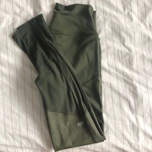 Alo leggings with mesh panels